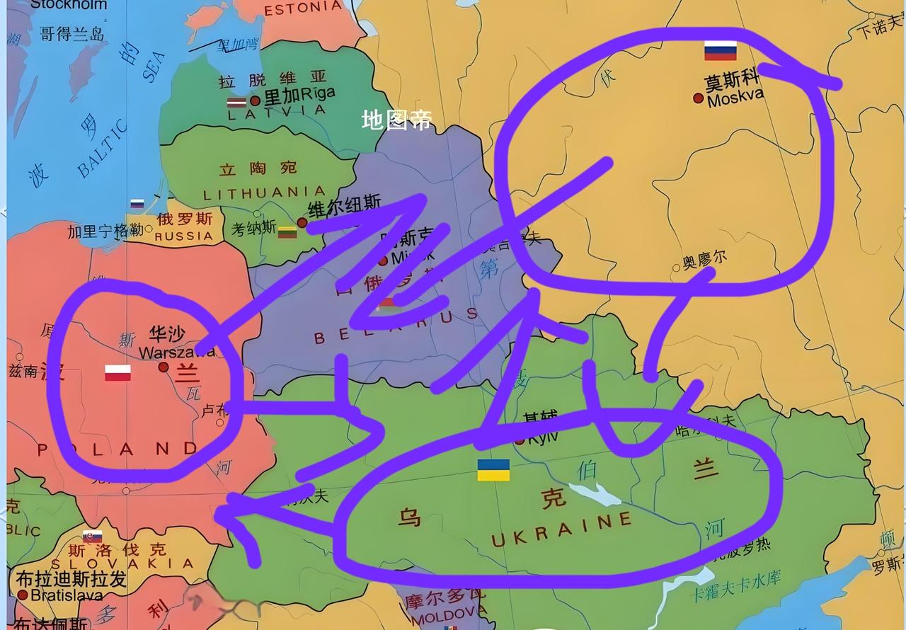 波兰终于和乌克兰闹掰了，白鹰勋章被召回，波乌矛盾斗然升级，这东斯拉夫俄乌内讧也就