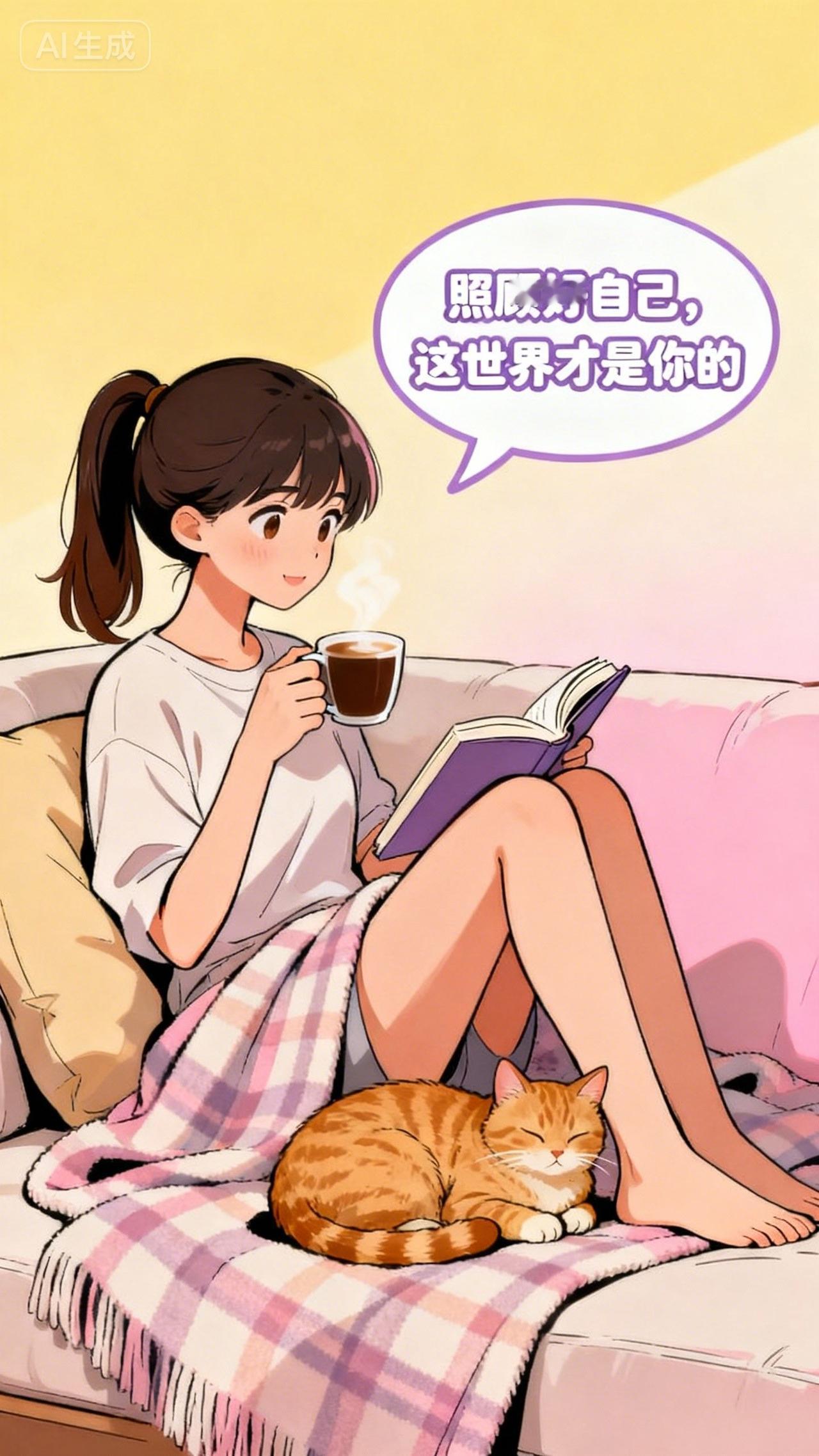 照顾好自己，这世界才是你的



前几天翻到以前的笔记本，看到2018年写的一句