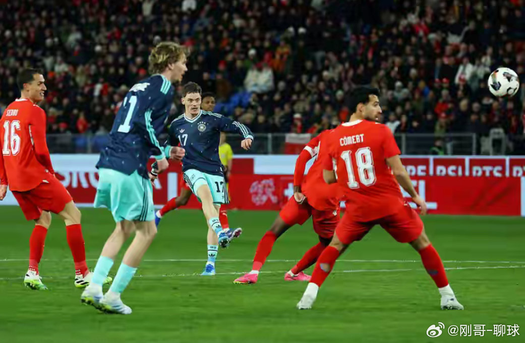 7球对轰+绝杀！德国4-3瑞士 维尔茨独造4球封神瑞士3比4德国足球  北京时间
