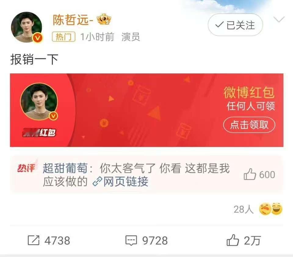 陈哲远重新定义男神陈哲远重新定义男神二字 不是所有男神都叫陈哲远！粉丝熬夜做数据