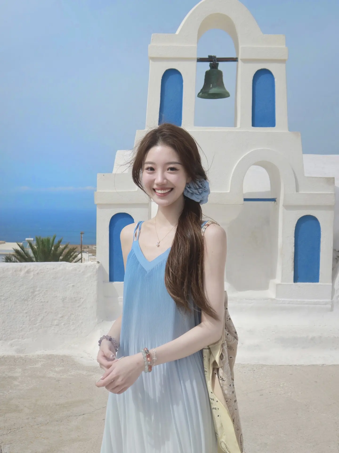是浪漫的🇬🇷圣托里尼呀🦋💙🩵。
