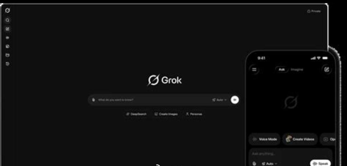 马斯克的 xAI 又搞了个新东西：Grok Bot。

不只是聊天，可以直接给 