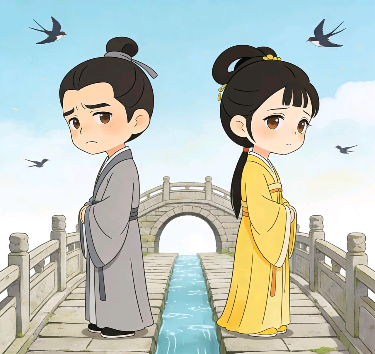 以前在杂志上看到一句话，
现在想起来还挺有道理的，
你总惋惜祝英台没能嫁给梁山伯