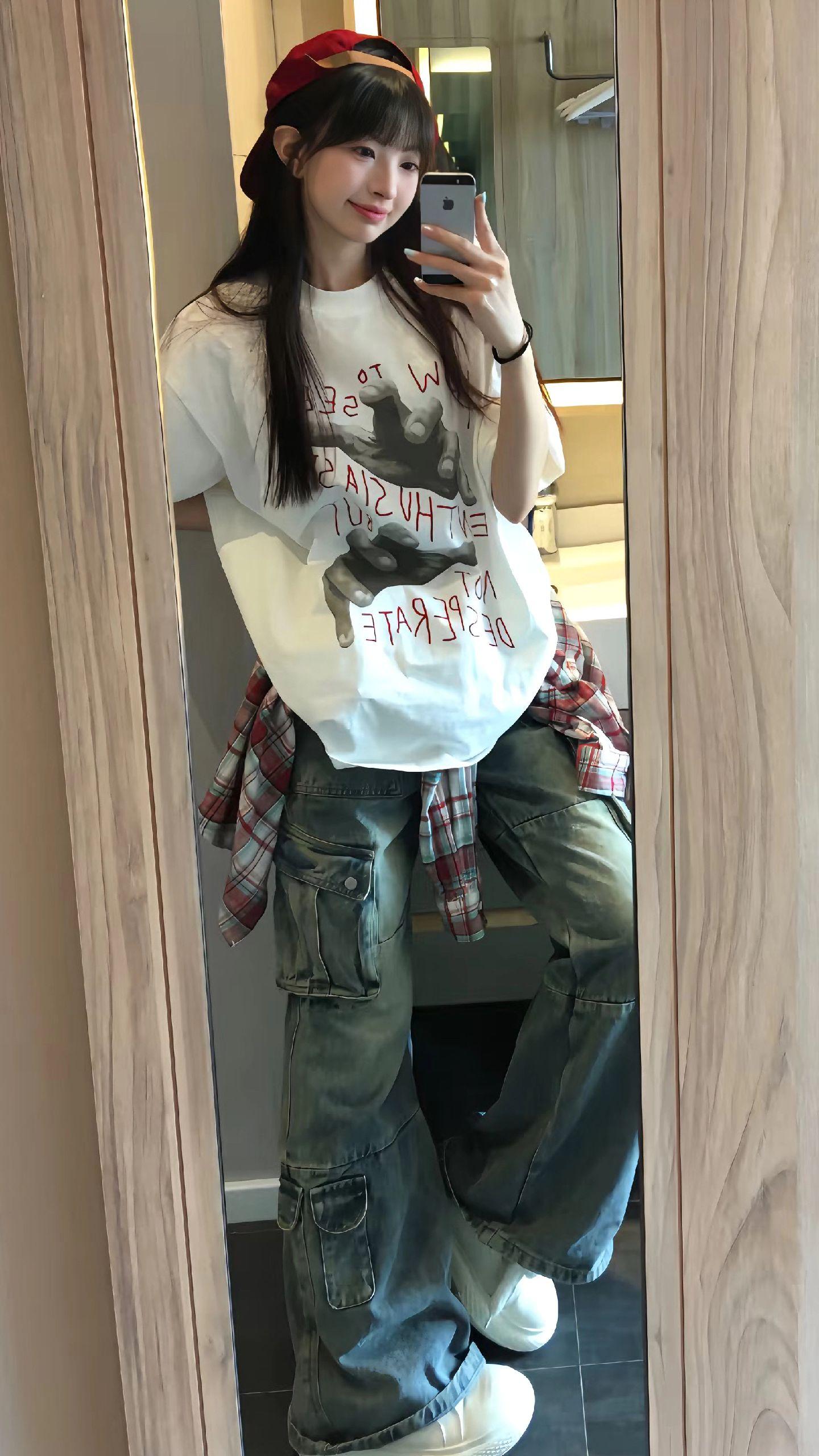 少年感穿搭。