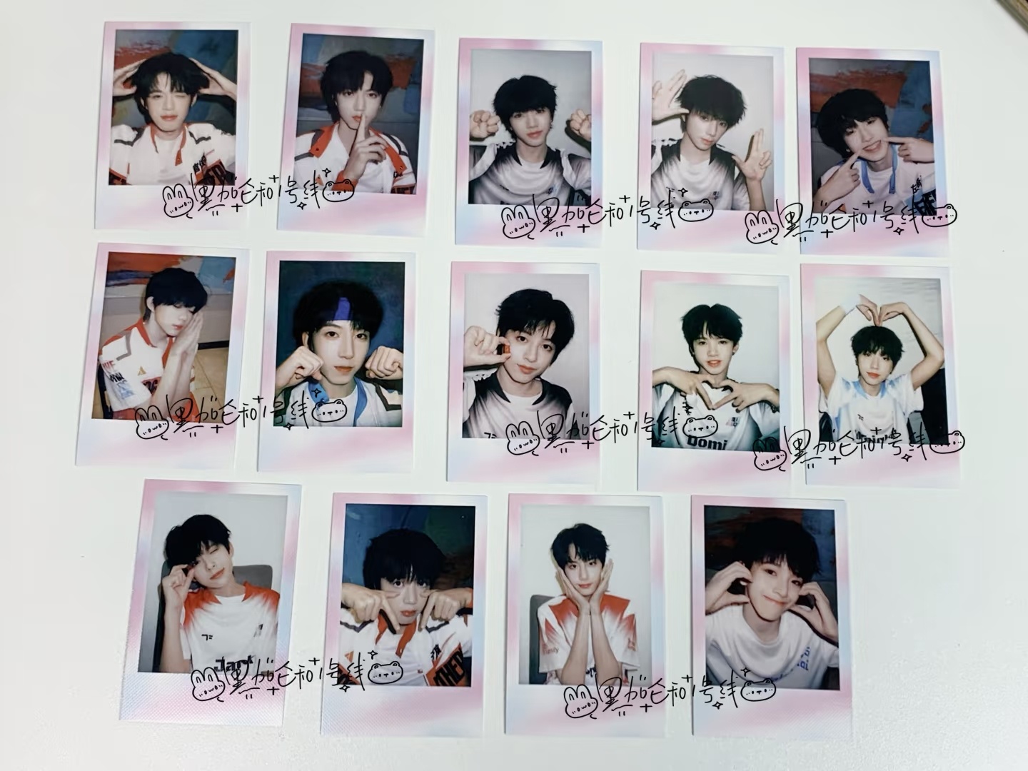 【TF四代】TF家族 阿巴阿巴描述大会 14人拍立得大全📸杨博文〡张桂源〡陈奕