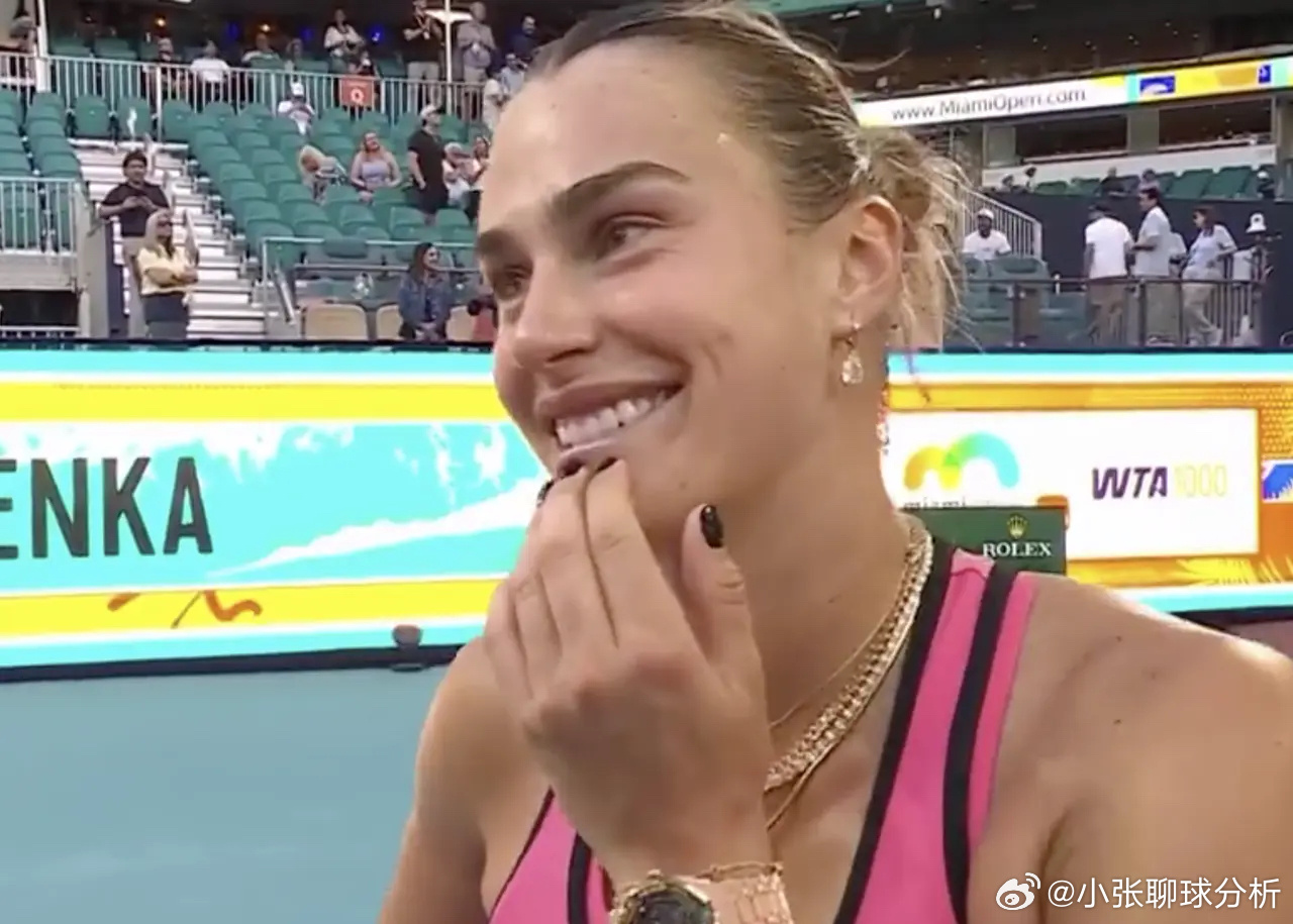 9战郑钦文8胜1负！萨巴伦卡回应：她是超厉害的对手 我选对了老公北京时间3月24