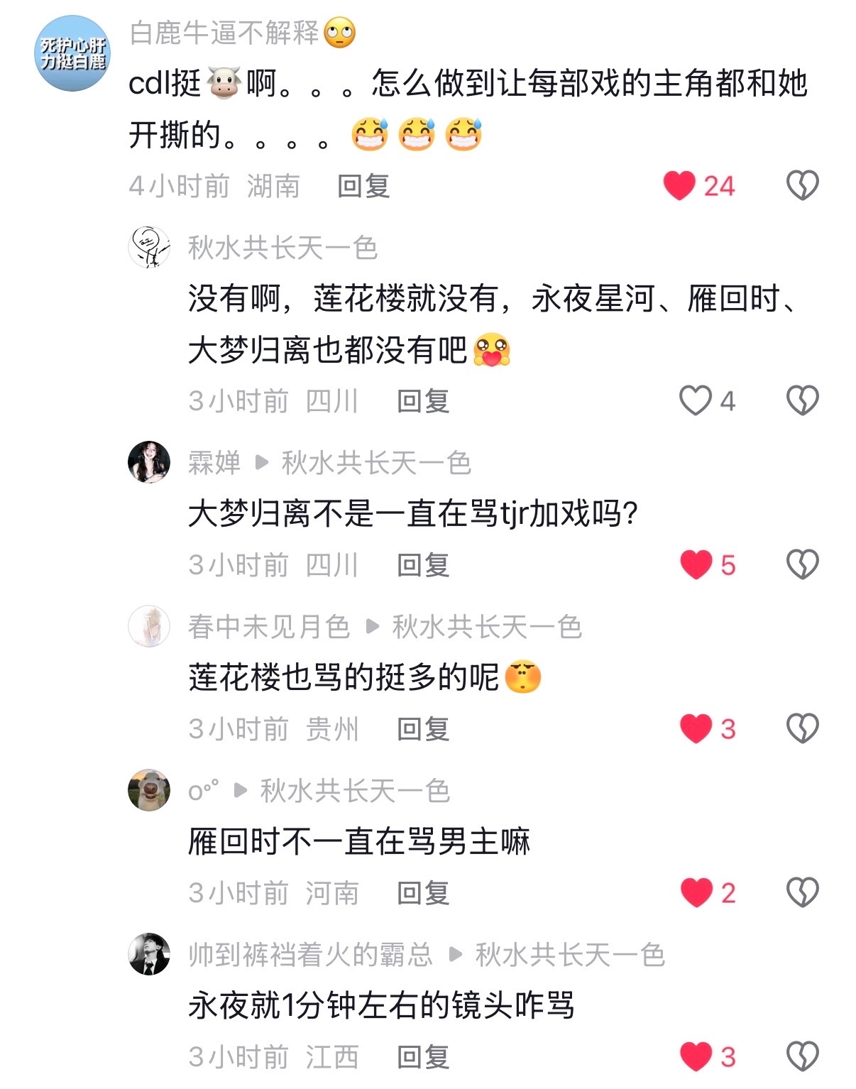陈都灵粉丝在干什么，从翘楚剧播开始一直给同事下嘿氵，现在连导演也不肯放过！还引导