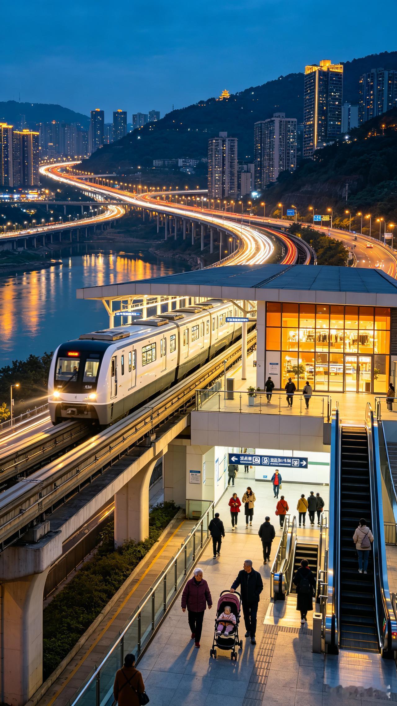 跨区通勤耗时间？重庆15号线快线，能解决老百姓哪些出行痛点？
 
信息来源：重庆