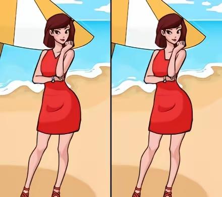 有5处不同，你找到了吗？