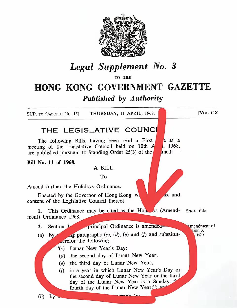 终于找到“Lunar New Year”的源头出处了。

原来这个翻译疑似出自1