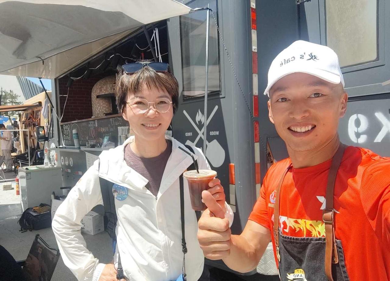 崇礼168留念，赛事回忆杀
崇礼168超级越野赛现场，很荣幸和慧姐合影[得意]