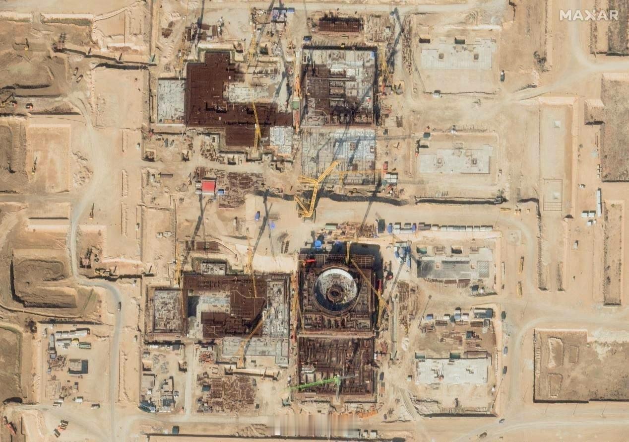 俄罗斯国家原子能公司宣布：伊朗布什尔核电站 2 号和 3 号机组建设工作正按计划