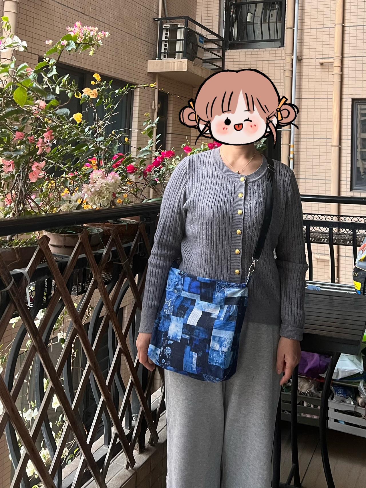 自制帆布斜挎可调节托特包｜详细尺寸+完整制作步骤

自己动手做帆布包已经有好几次