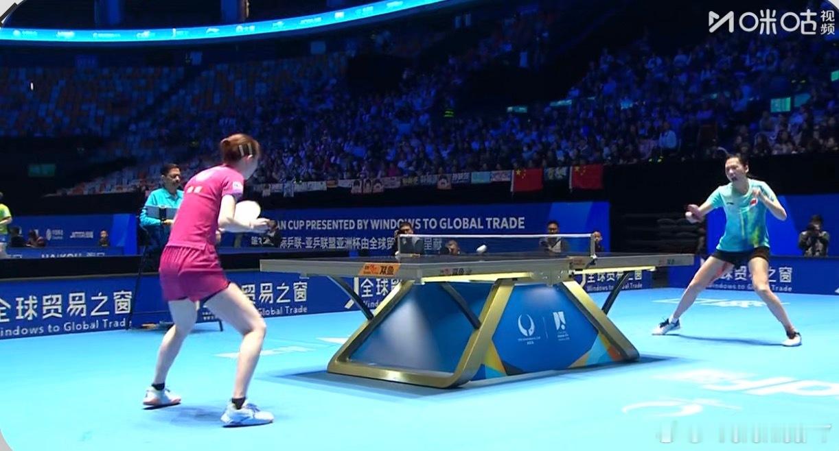 2026海口亚洲杯女子单打16-8陈熠3-1早田希娜（11-4 8-11 11-