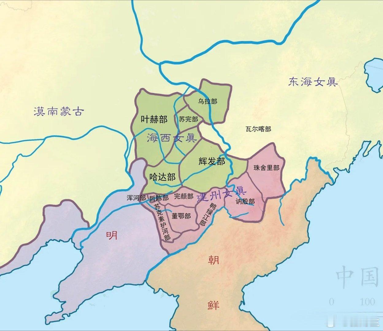 明朝大规模在女真地区搞册封，是否代表当时女真就属于明朝呢？这个要分阶段，在明朝洪