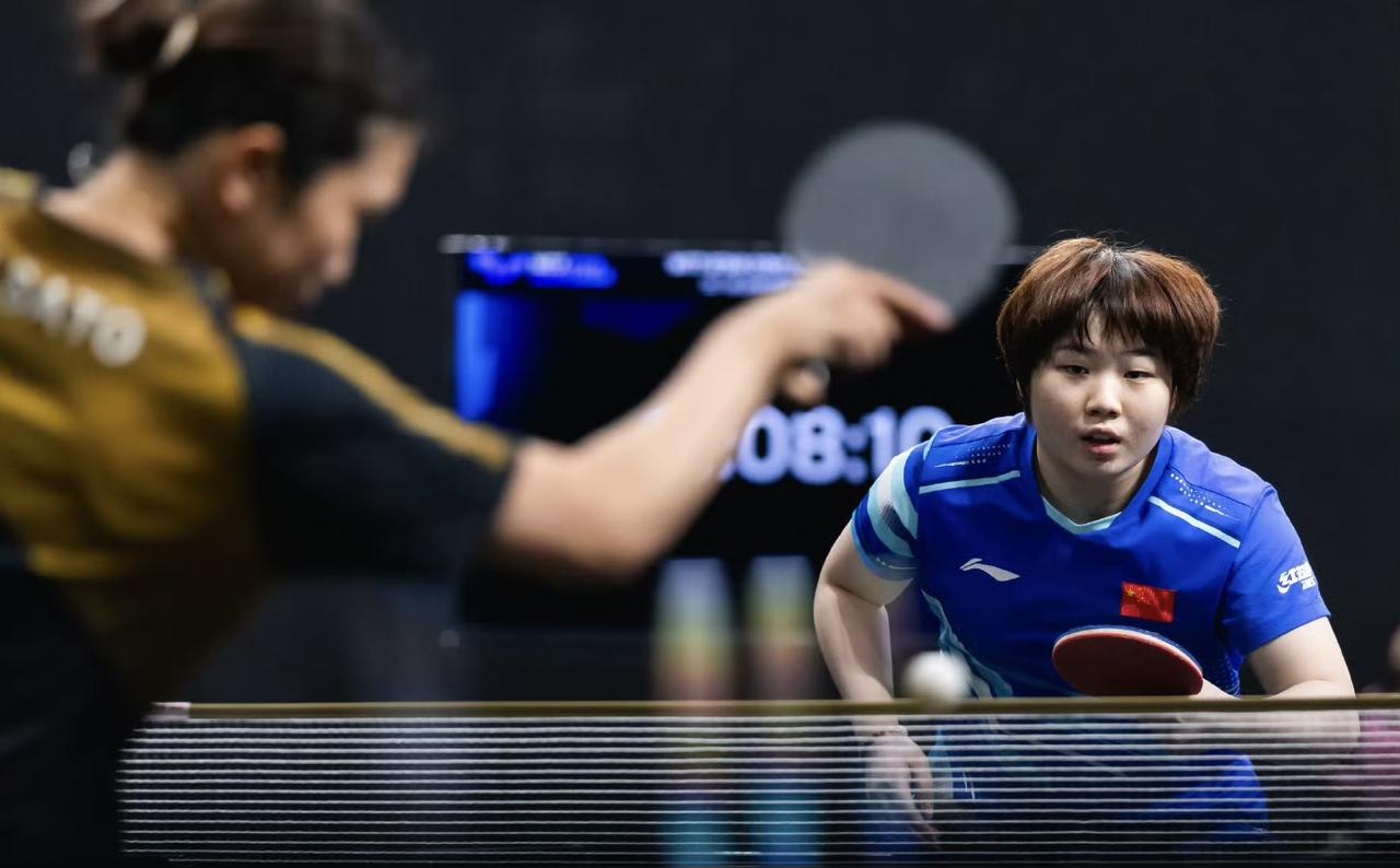 蒯曼0:3被日本佐藤瞳剃了光头。
国乒女队除了孙颖莎是真的不会打削球手啊！

佐