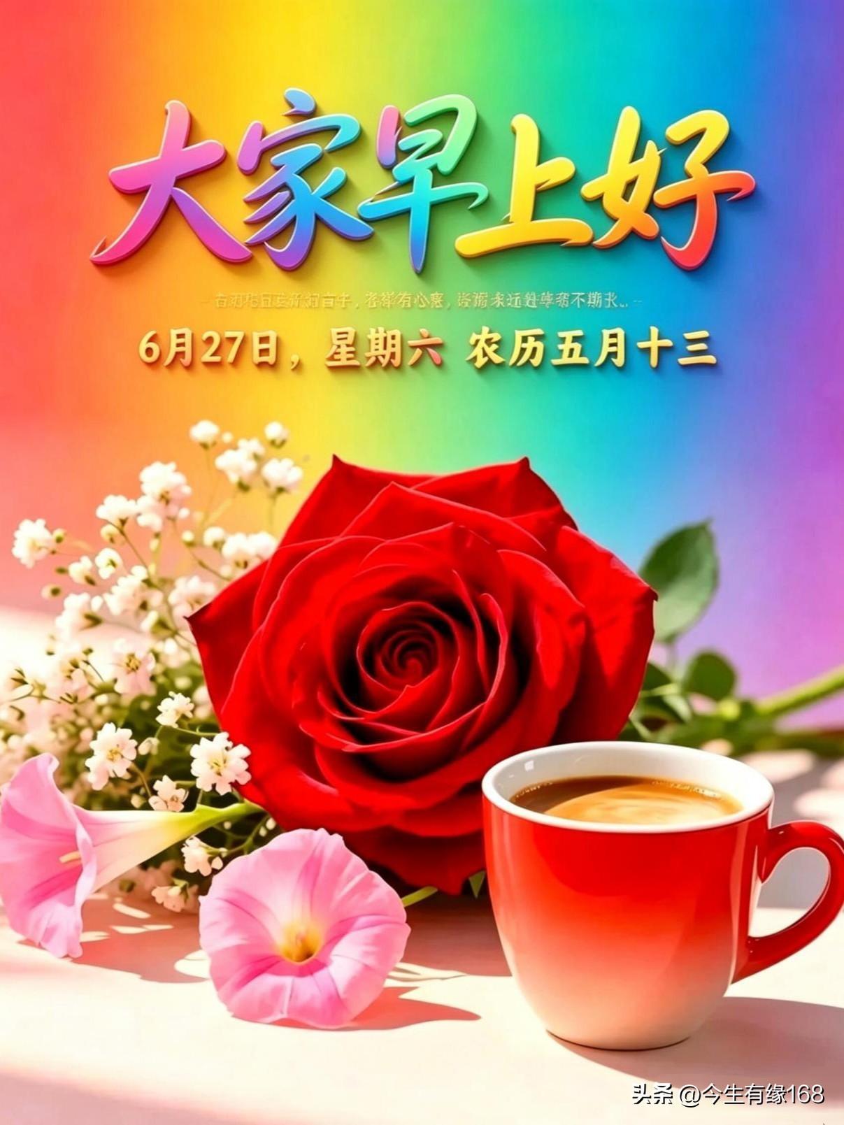 晨光熹微，又是新的一天，与拖延慵懒挥手作别，重新握紧奔赴远方的力量。但凡心底存有