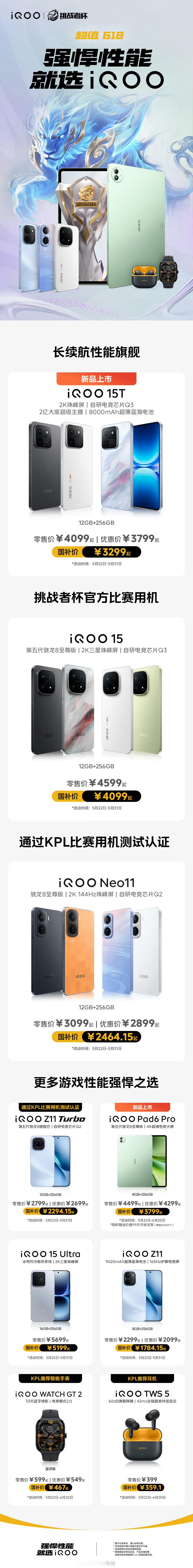 iqoo2026王者荣耀挑战者杯决赛在即！一起来吧！5月23日，巅峰对决，iQO