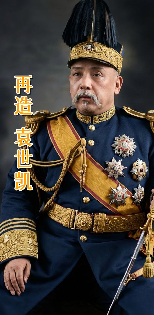 魔改 袁世凯。再造袁世凯，看看大总统的今生的样子，放松娱乐下😂😂