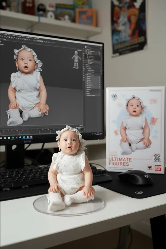 Wow…花了37w！！我也有女鹅的可爱小手办了！！！