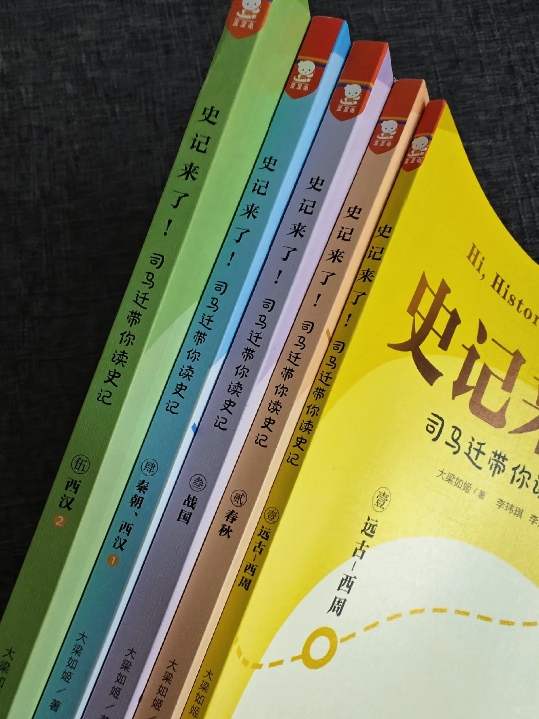 看不懂史记？那这一套5岁孩子也能看懂