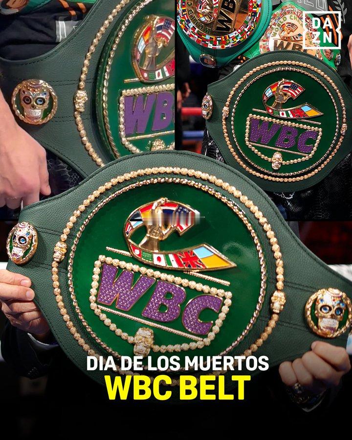 都在问小维吉尔-奥尔蒂斯Vergil Ortiz Jr 上周末拿的那条新WBC腰