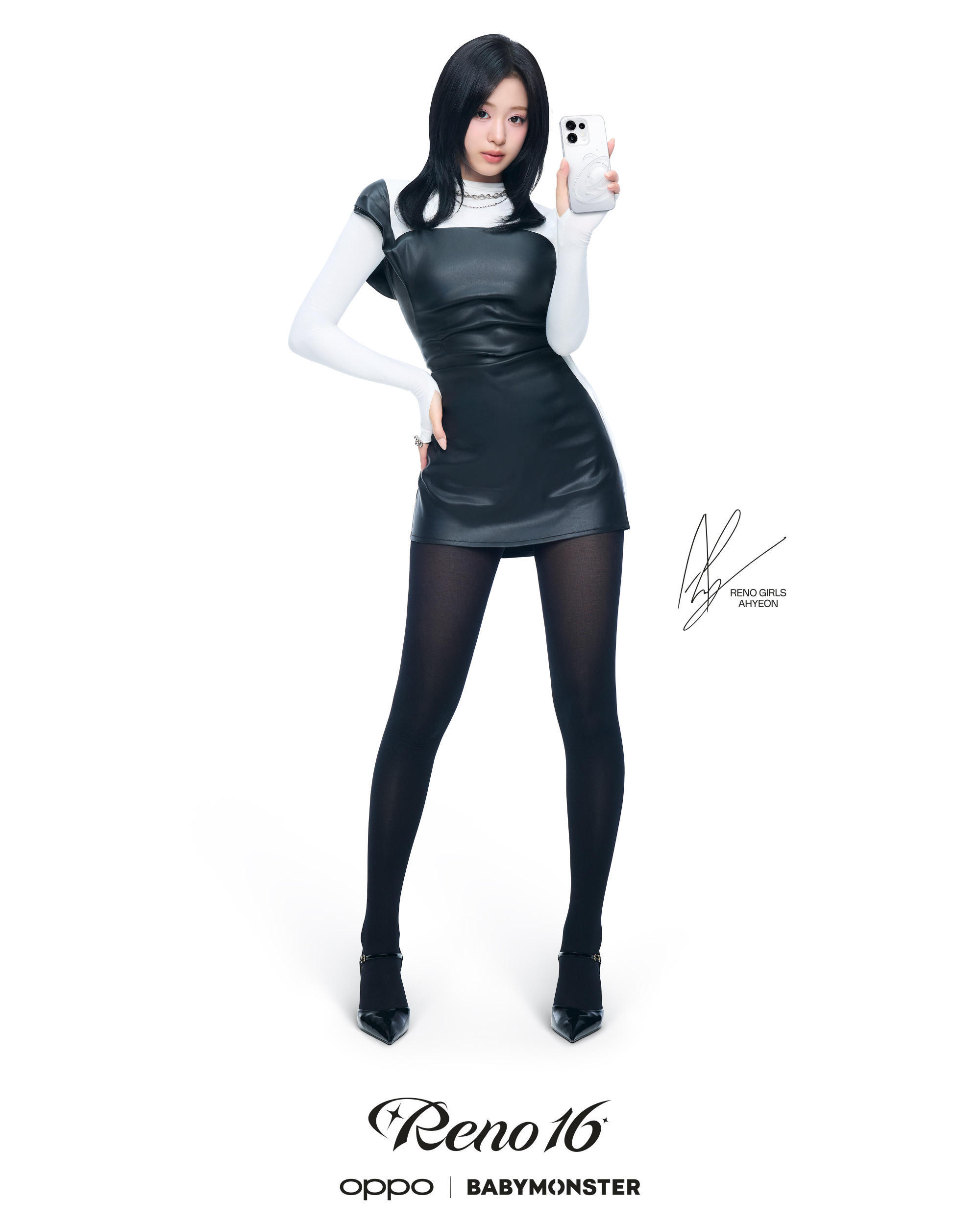 AHyeon郑雅譞六女一 oppo广告图 好美啊宝宝 