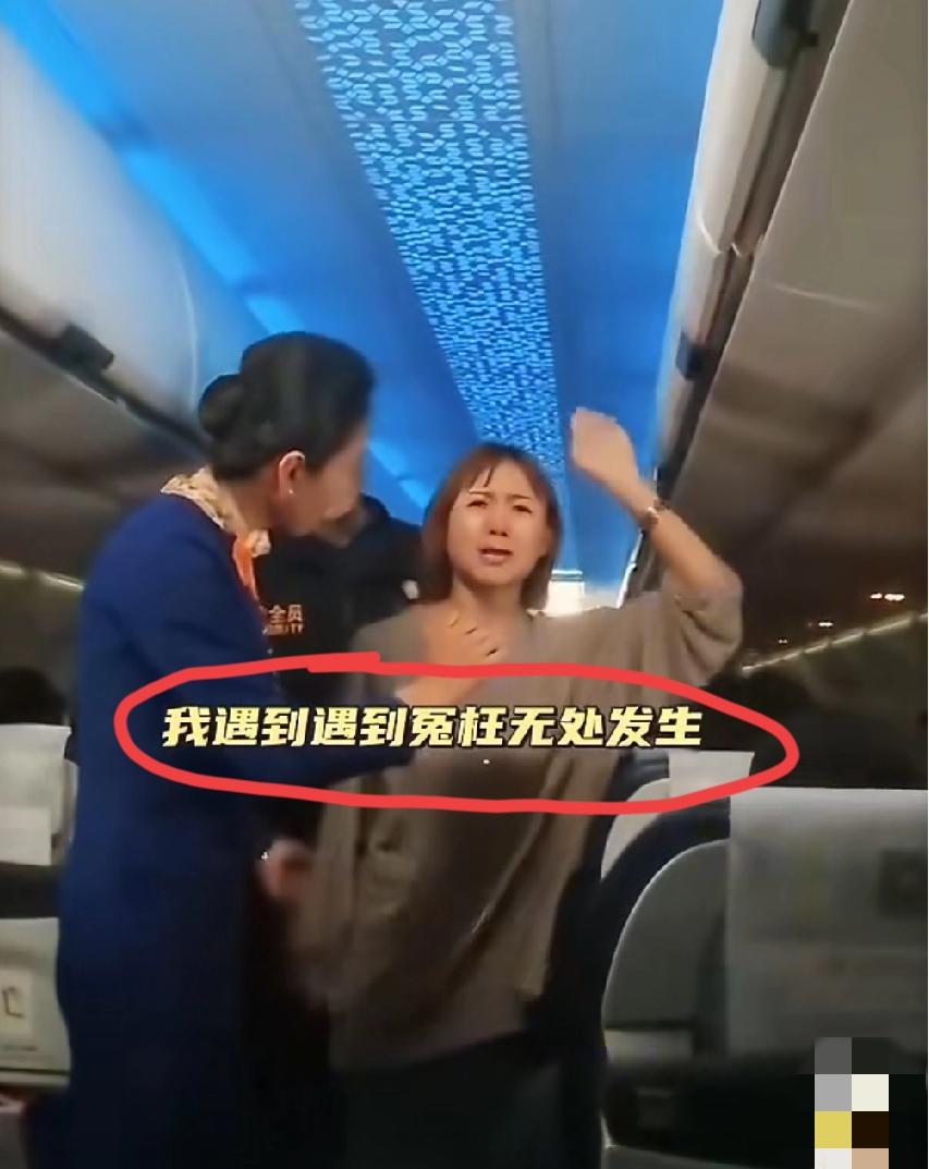 飞机上，二岁宝妈当着所有乘客和机组人员，发视频维权。
事情大概经过就是:去年8月