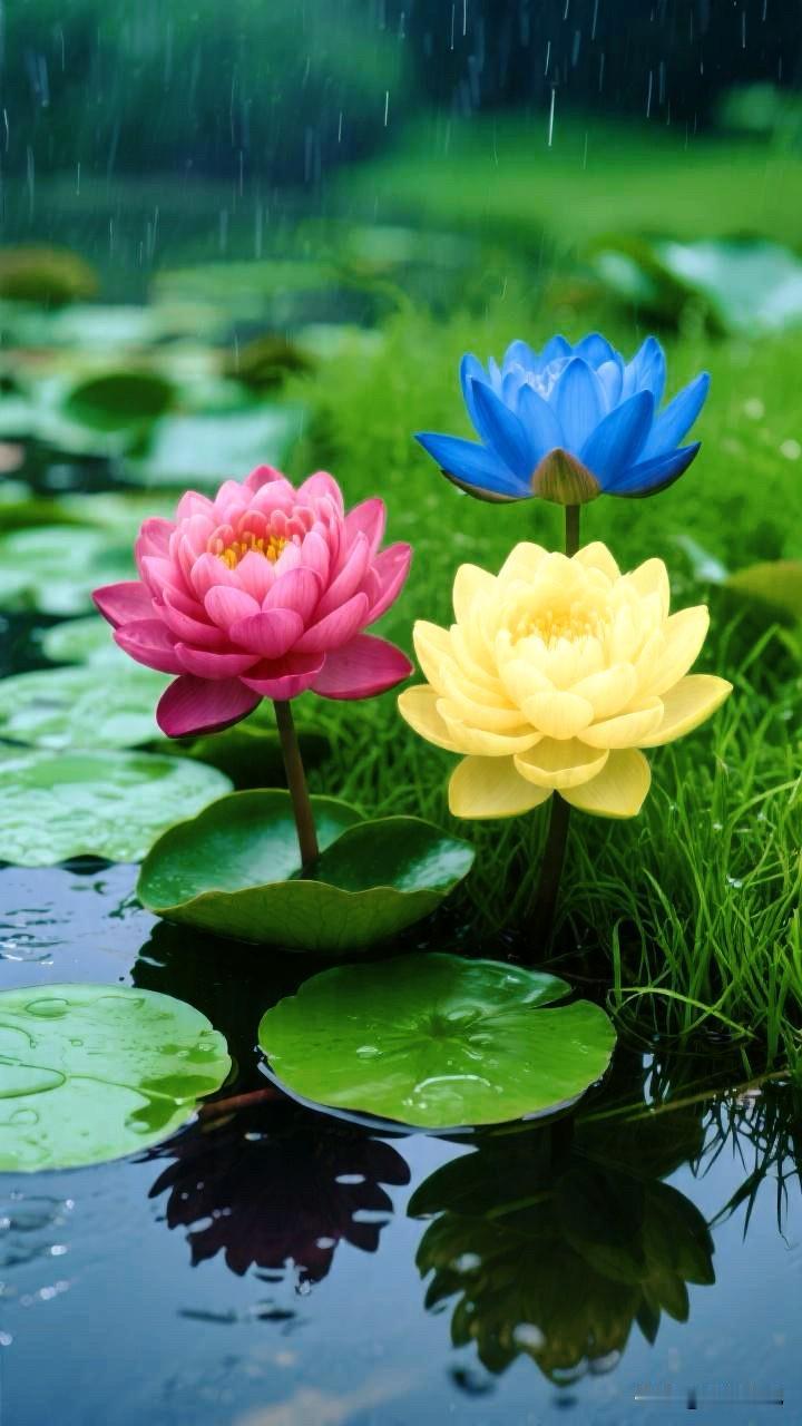 今日谷雨，春天要走了，你要看的，都看了吗？日子很长，莲荷入眸，四月，心态放平，脚