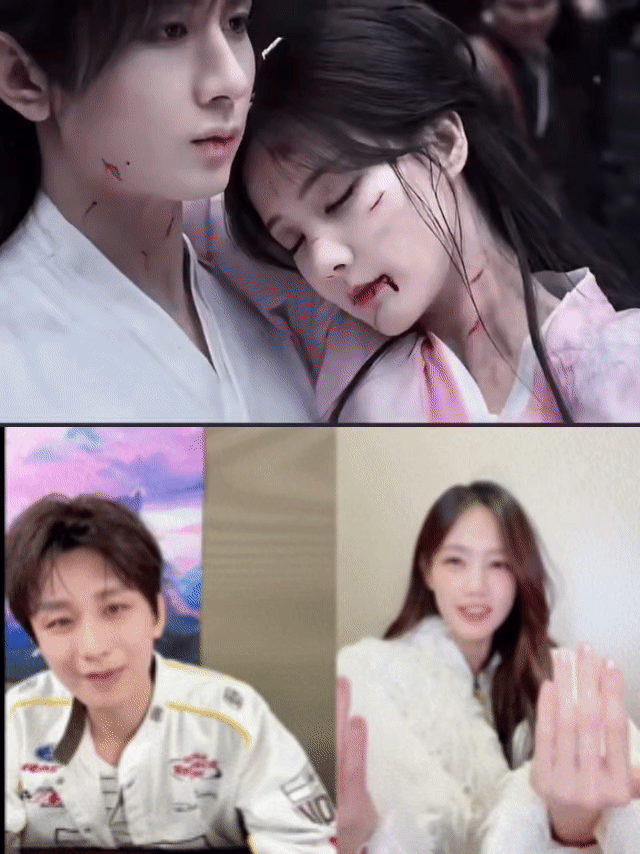 万剑穿心富贵少爷抱了清瞳三天三夜官方放出的花絮中，两人对戏时频频因情绪太满而哽咽