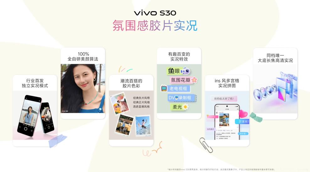 vivo S30 现在的live图，还得是国内厂商会玩，功能加强了好多，能加滤镜