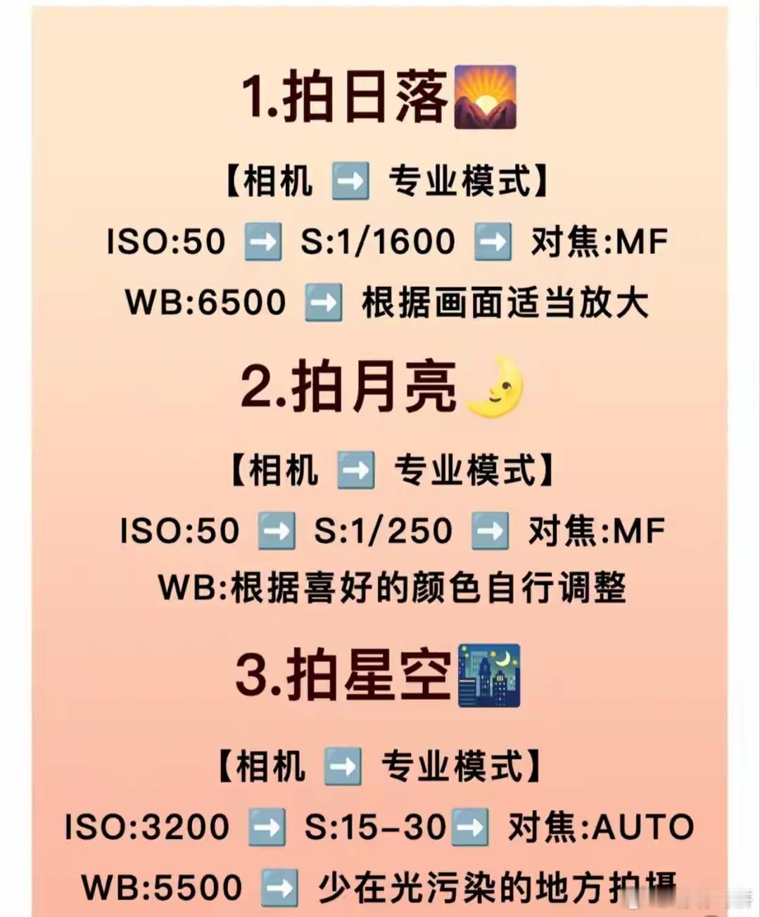 萌萌给大家送干货了～小米15 Pro专业模式9组参数，告别废片，直出单反质感大片