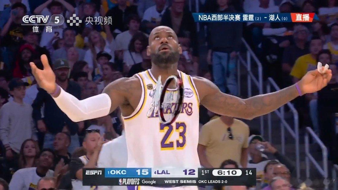 自打姚麦组合退役后，时隔近20年，我再次看了NBA直播，只为欣赏詹姆斯超长待机。