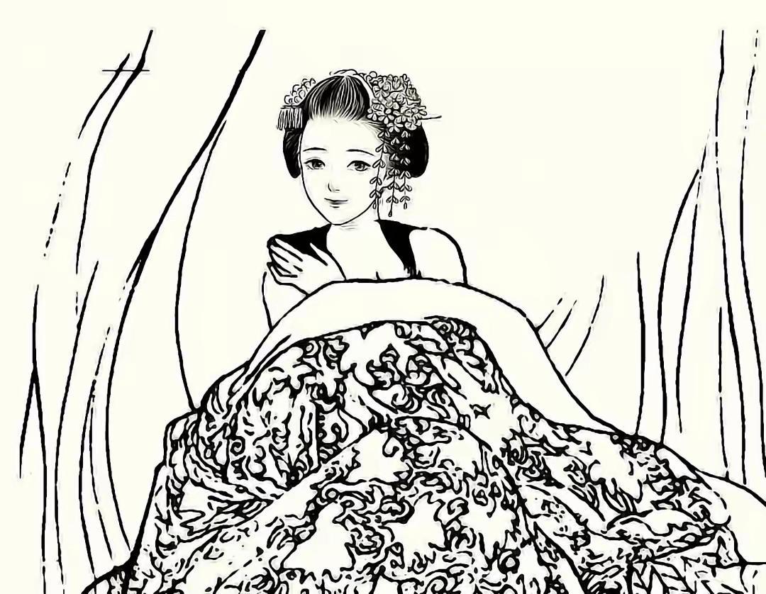 从前，有个丫鬟总感觉自己睡觉被很重的东西压着，醒来却什么都没发现。

那天午后，