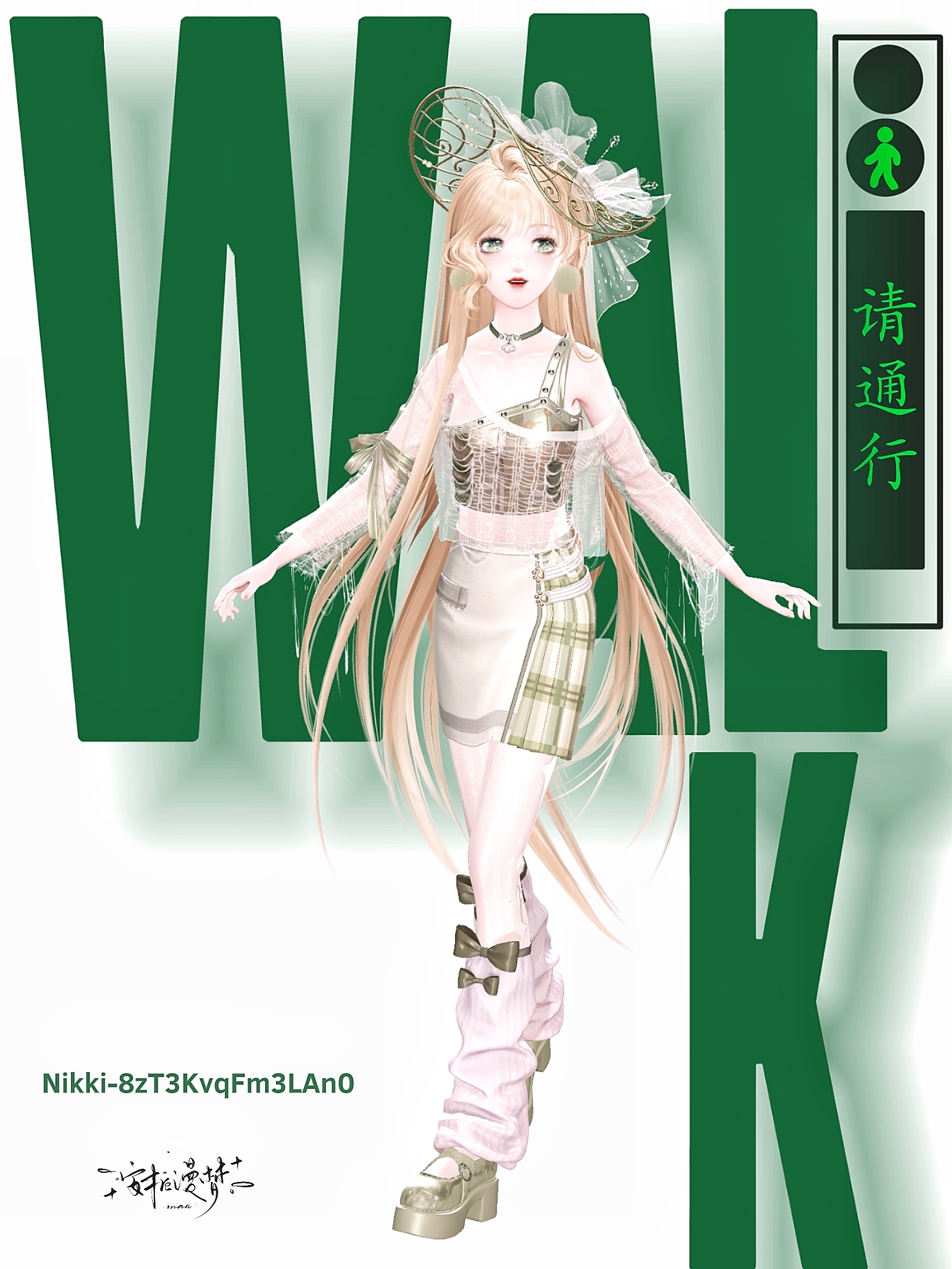 绘安酌春绿灯行Nikki-8zT3KvqFm3LAn0灵感参考：taoagou闪