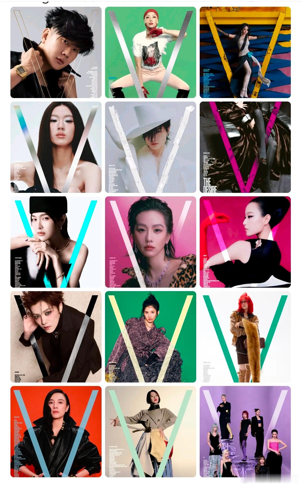 高圆圆收官十二月新刊 ，V Magazine 2025 正式完结 ！一组封面图集