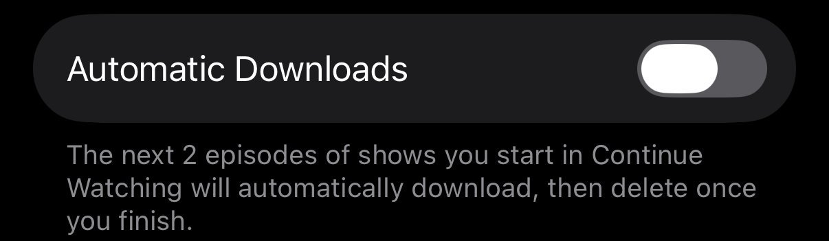 iOS 27 Beta 4 新增功能：Apple TV - 自动下载设置在“继续