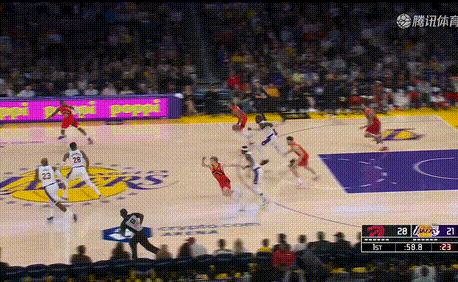 防着防着就乱了猛龙vs湖人