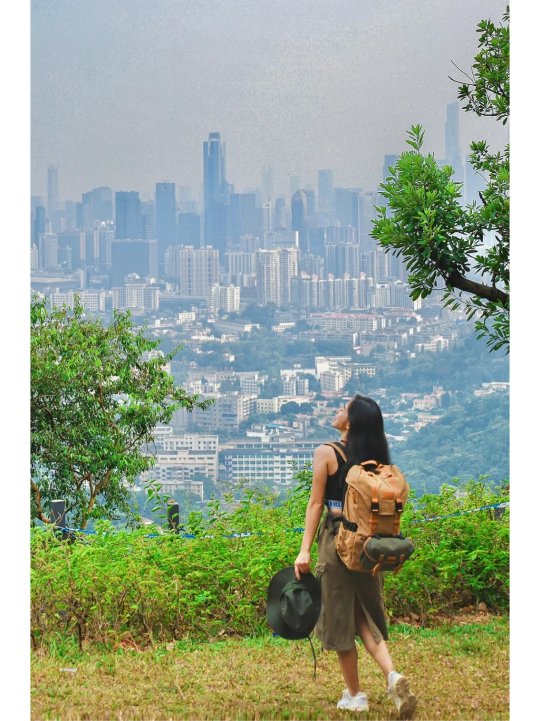 来白云山登高吧⛰️远眺广州CBD🏕️休闲野餐