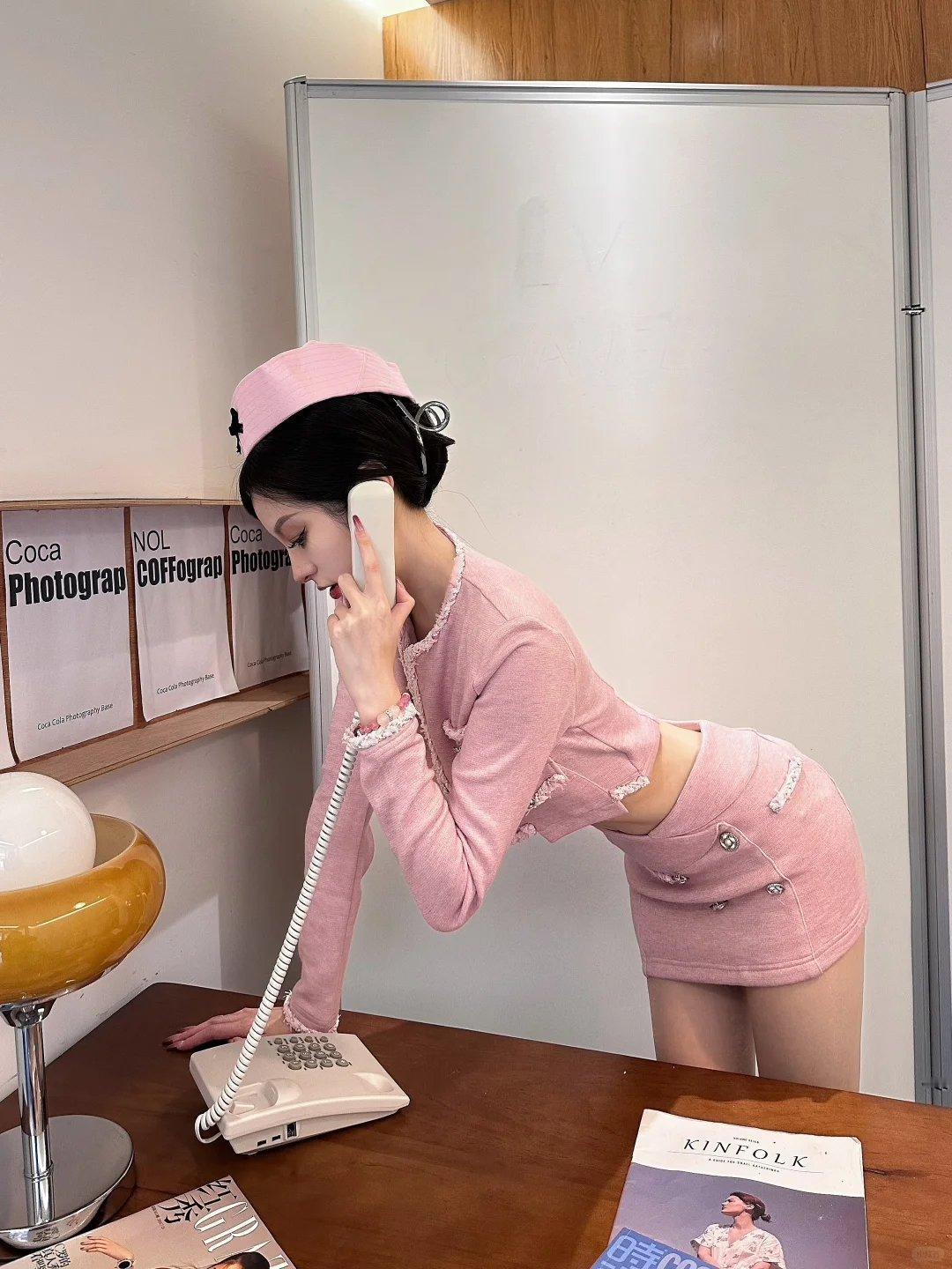 我也粉红俏佳人偶尔扮演一下你的菜 ​​​