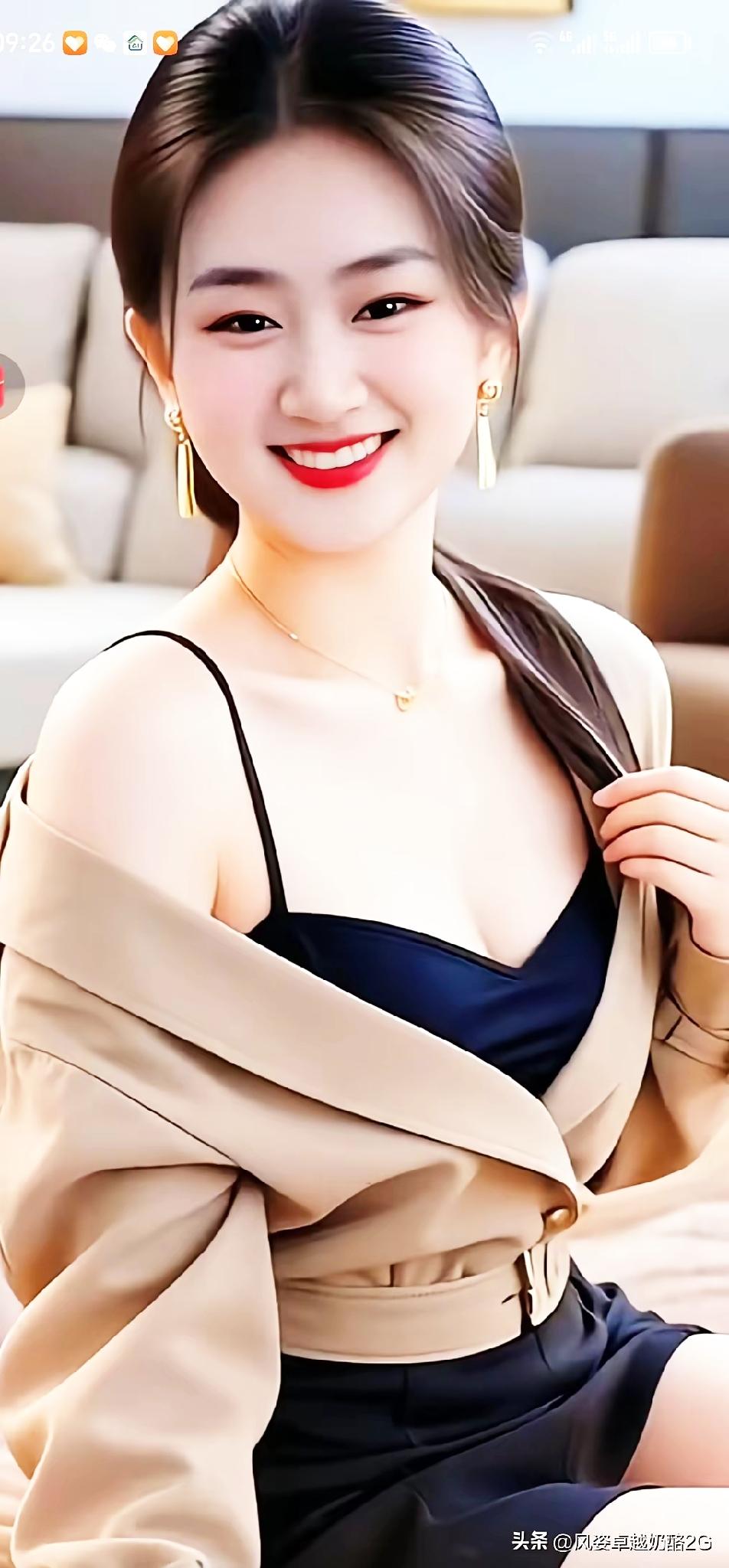 优雅气质，甜美笑容，时尚穿搭，魅力四射！💃🏻✨