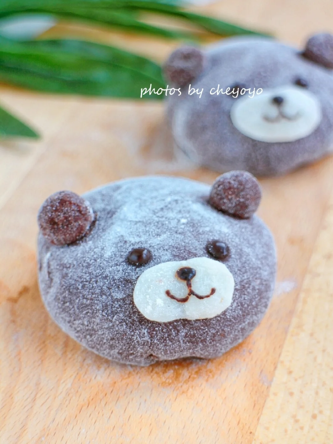 🐻好吃到哭！萌系小熊奥利奥雪媚娘