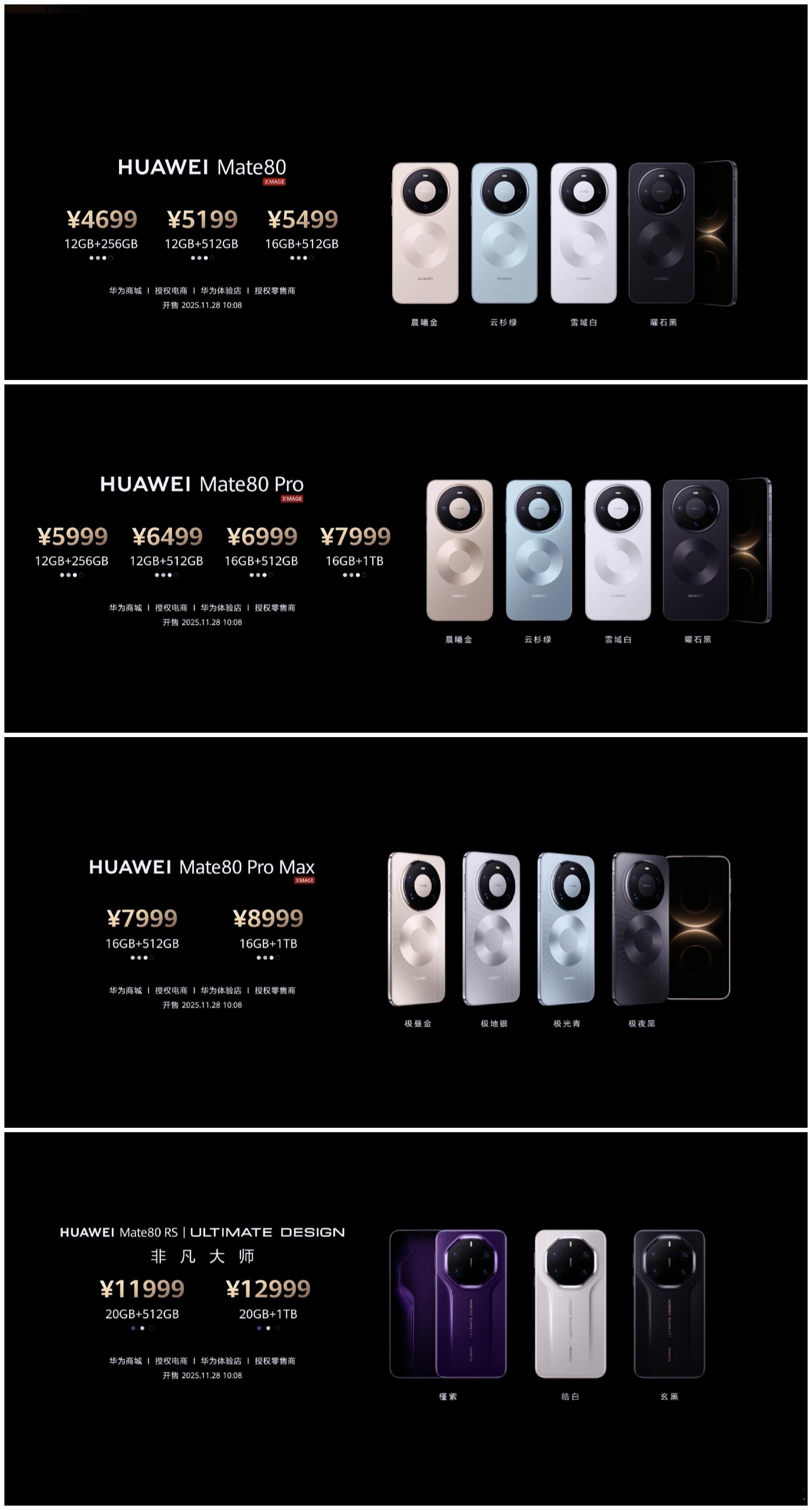 看了一眼Mate 80的价格，貌似价格不贵（不是数码博主，纯感觉）找了一下去年7