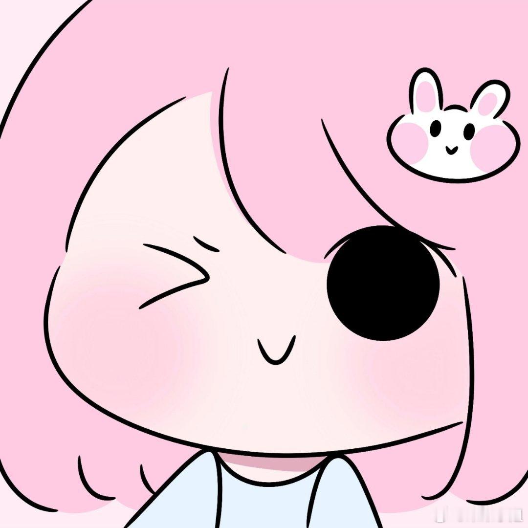 可爱漫画头像。 ​​​