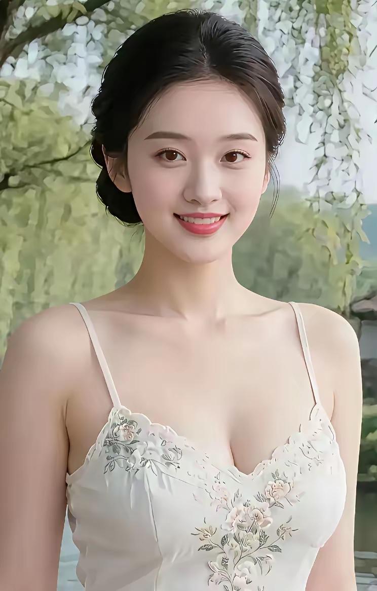 温柔甜美的仙女穿搭，花海中的梦幻少女