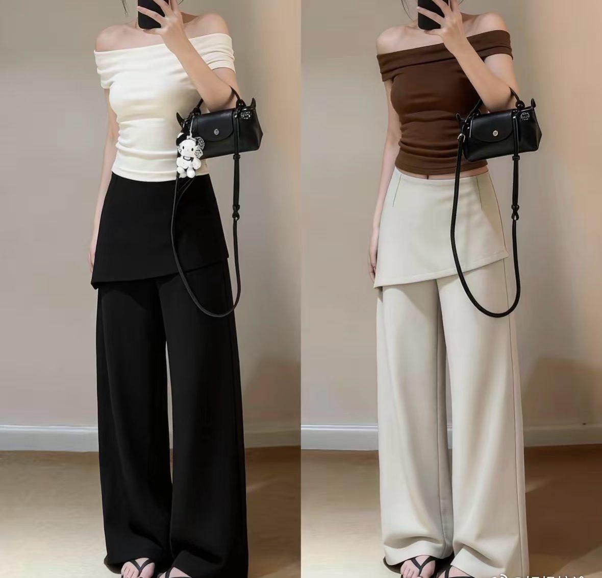 垂感显高显瘦屁帘裤💰85
怎么没人喜欢遮屁帘的裤子，我觉得很好看啊！日常分享穿