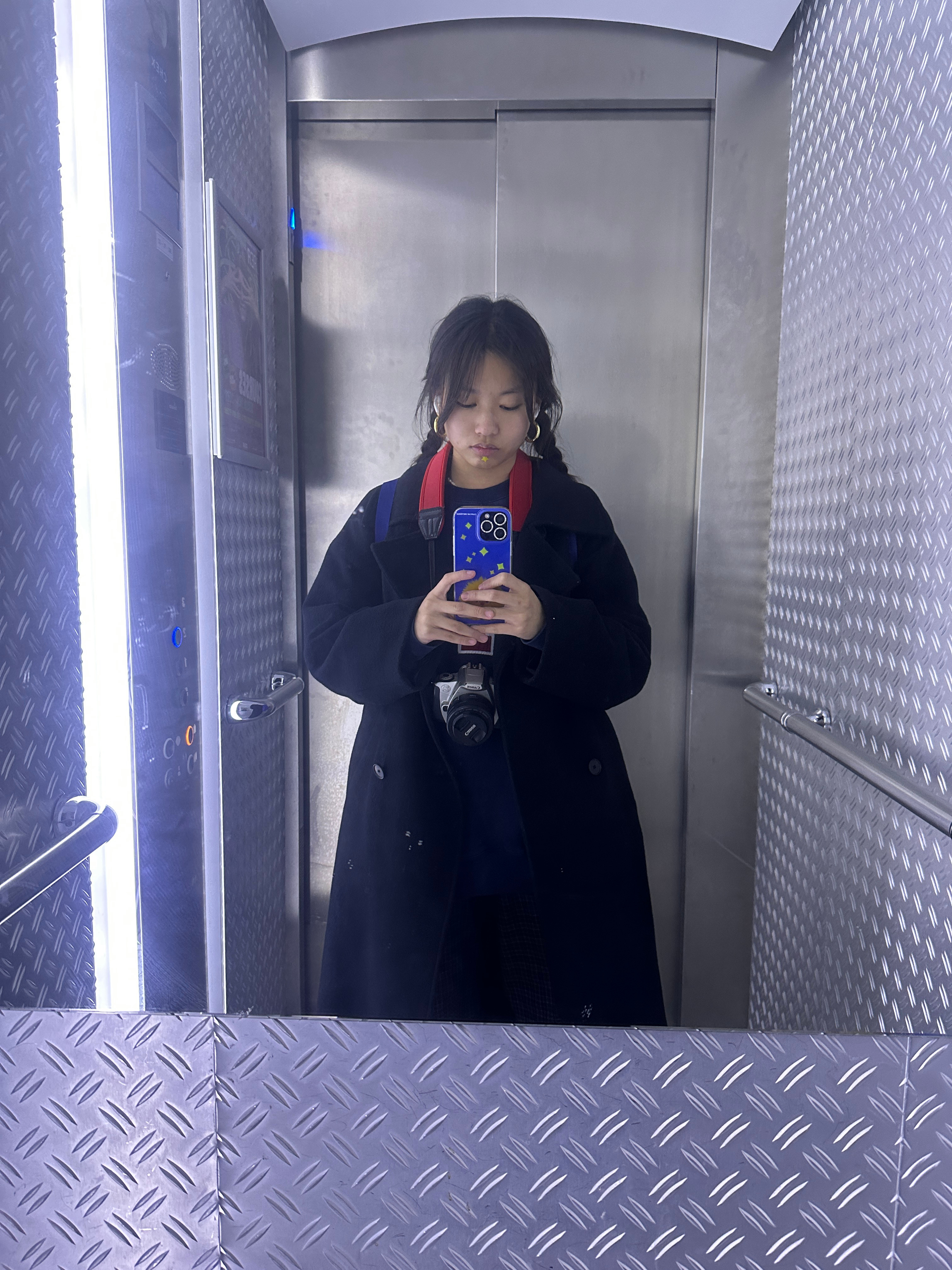 昨天上胶片课 记错时间 提前两个小时到了 什么水平 ​​​