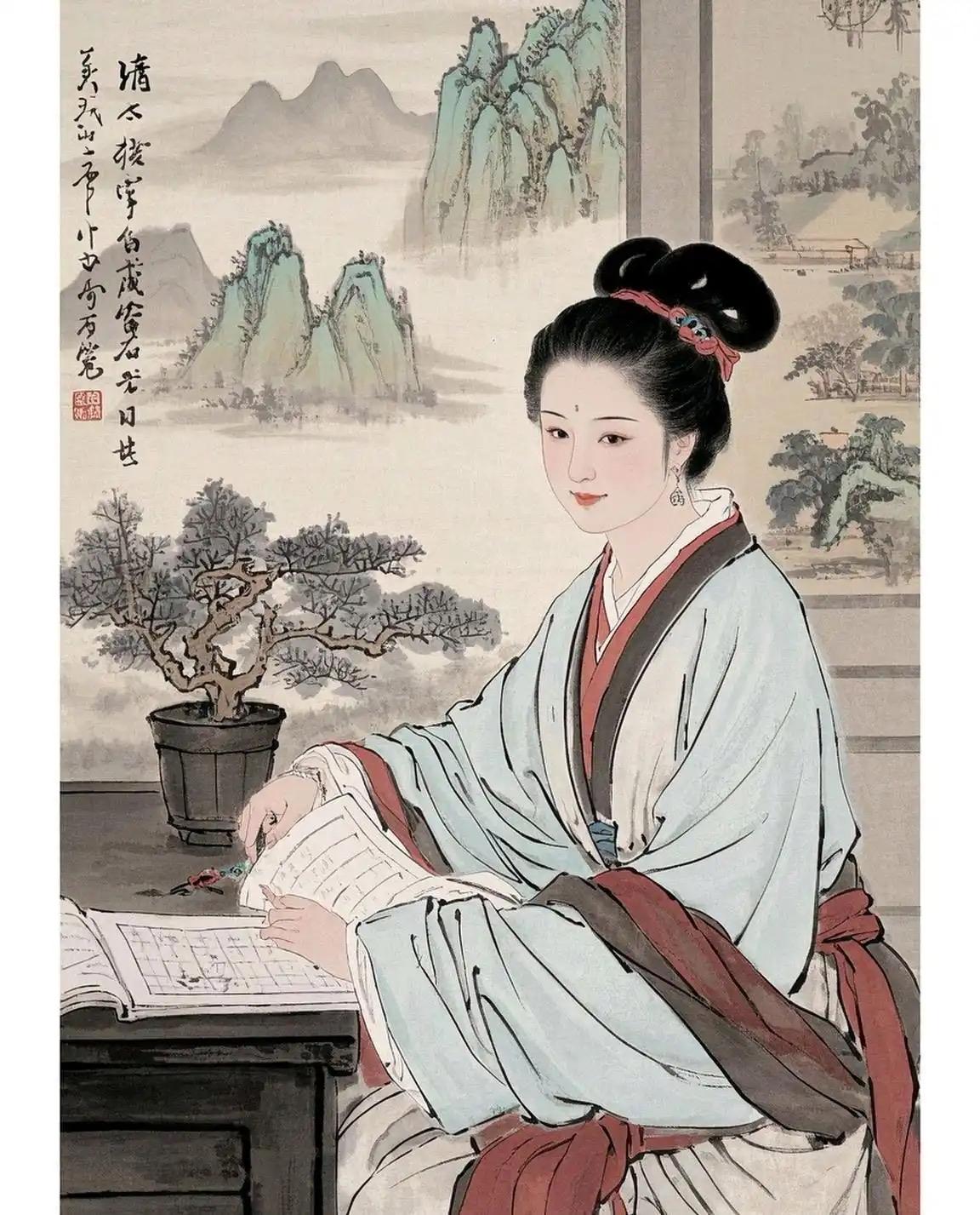 李清照与赵明诚以金石为媒，婚后赌书泼茶，共同编纂《金石录》，把清贫的官宦日子过成