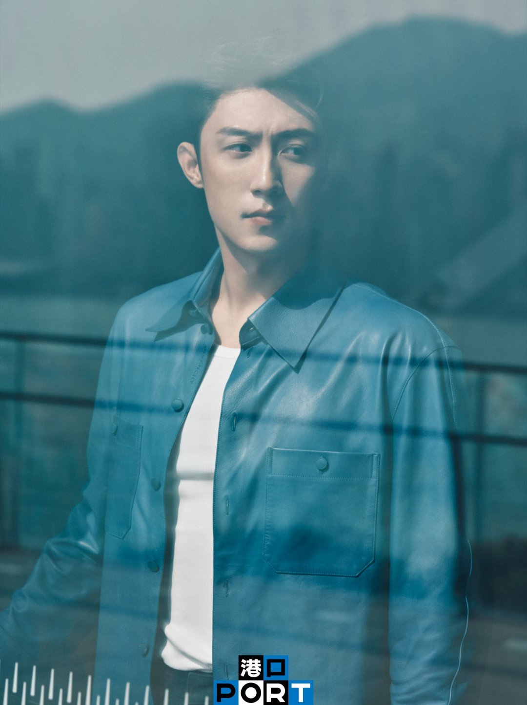 黄景瑜PORT封面黄景瑜有自己的港片淡雅粉冬日氛围拉满，黄景瑜漫步香港街头，海风