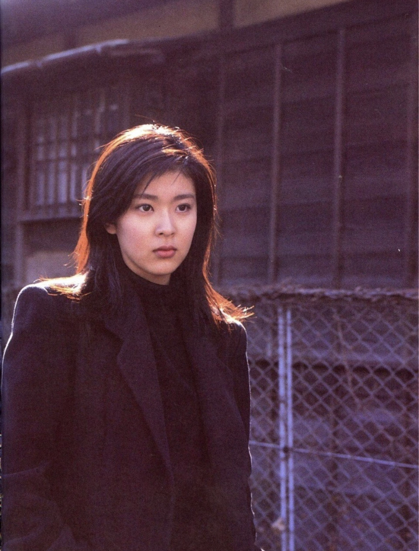 1995年，筱山纪信镜头下的松隆子 
